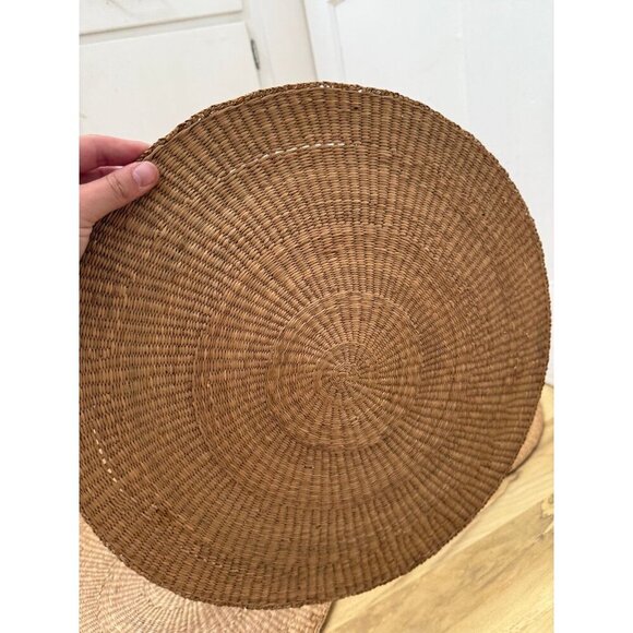 Set of 5 16” inch rattan place mats - Picture 4 of 8
